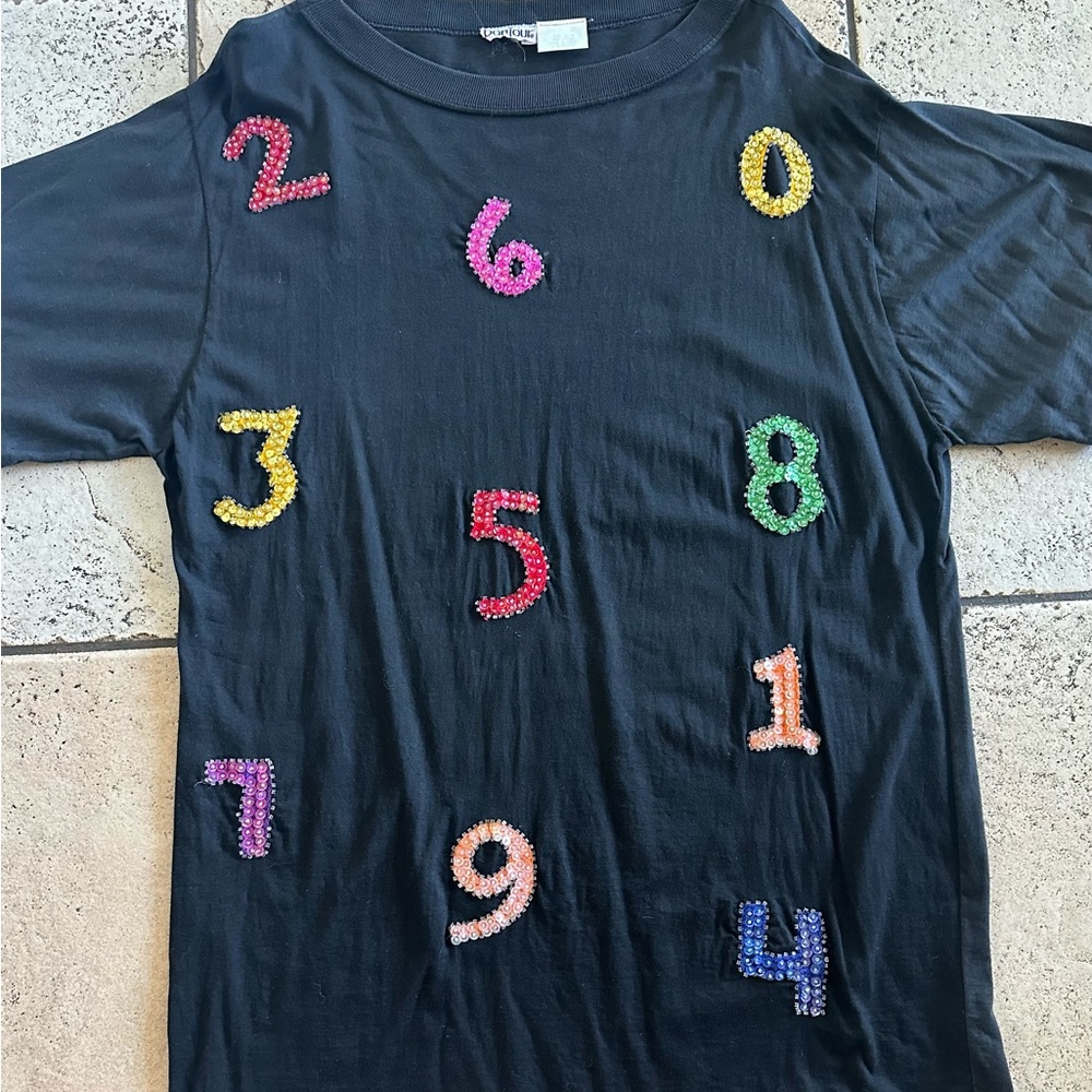 Bonjour Black Cotton Top